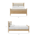 Leni Wood Platform Bed Frame