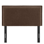 Camille Upholstered Linen Blend Headboard
