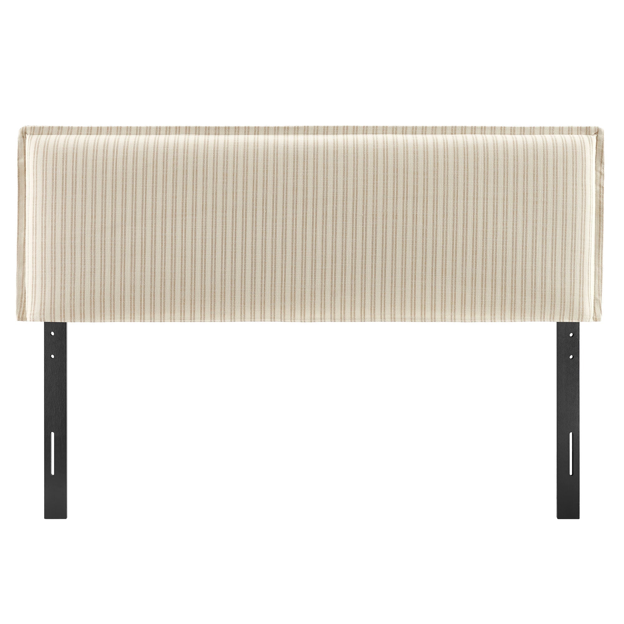 Camille Striped Linen Blend Headboard