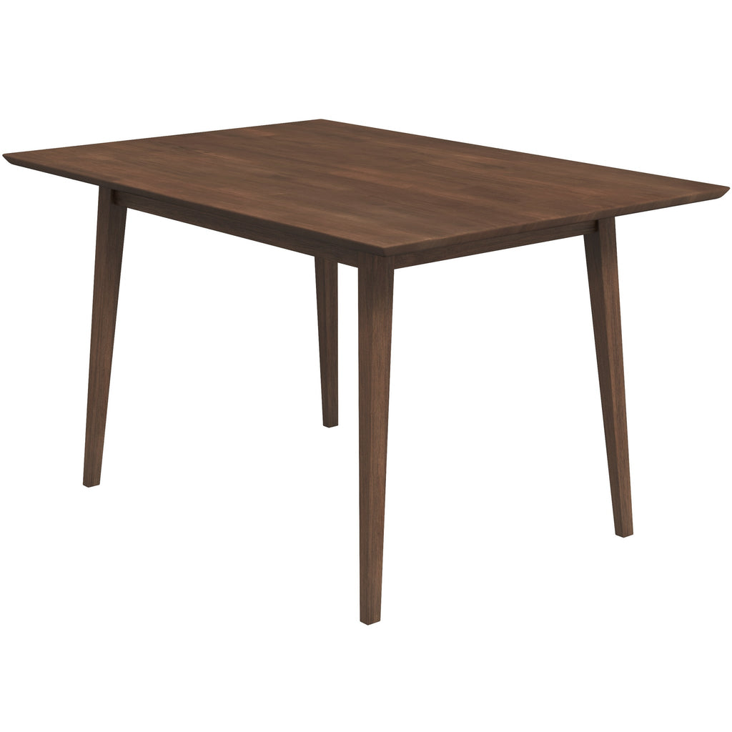 Mary Modern Style Solid Wood Rectangular Dining Kitchen Table 63"