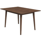 Mary Modern Style Solid Wood Rectangular Dining Kitchen Table 63"