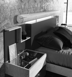 ESF Furniture - Maya Queen Bed in  Oak - MAYA-Q-OAK
