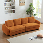 Paton 114.5'' Boucle Fabric Sofa