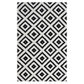 Alika Abstract Diamond Trellis Area Rug