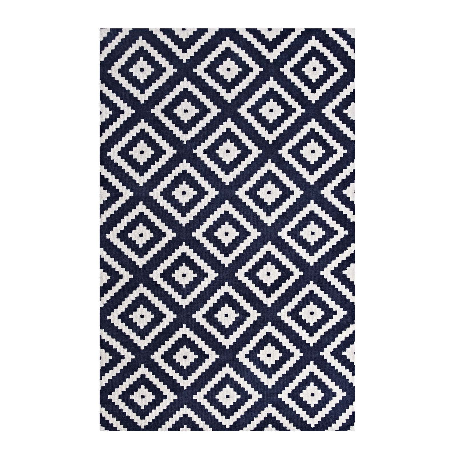 Alika Abstract Diamond Trellis Area Rug - R-1004D-810