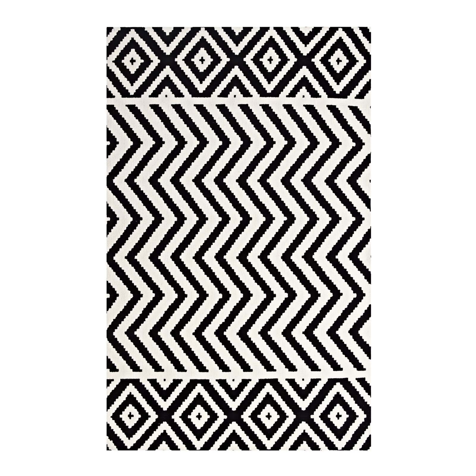 Ailani Geometric Chevron / Diamond Area Rug