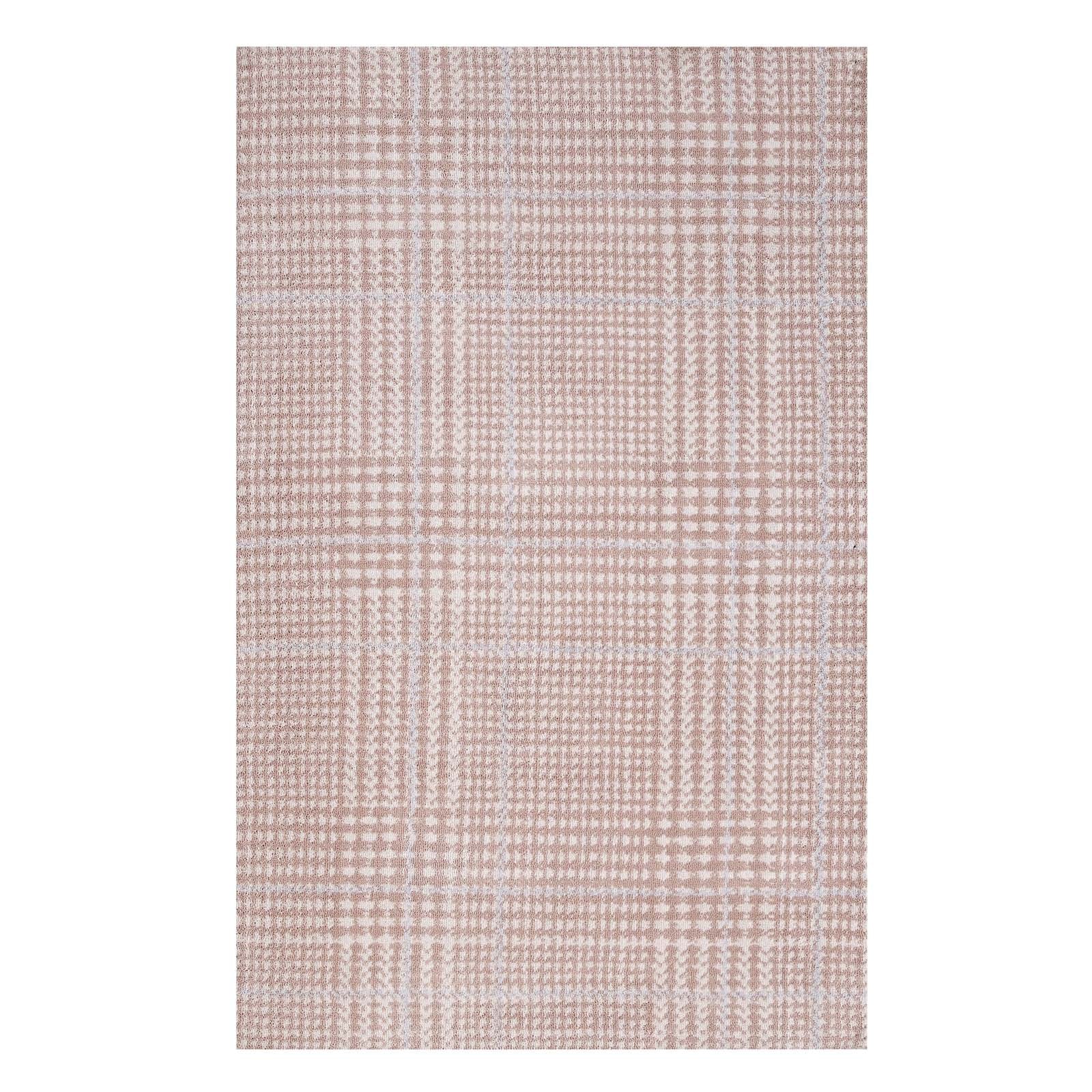 Kaja Abstract Plaid Area Rug
