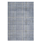 Kaja Abstract Plaid Area Rug