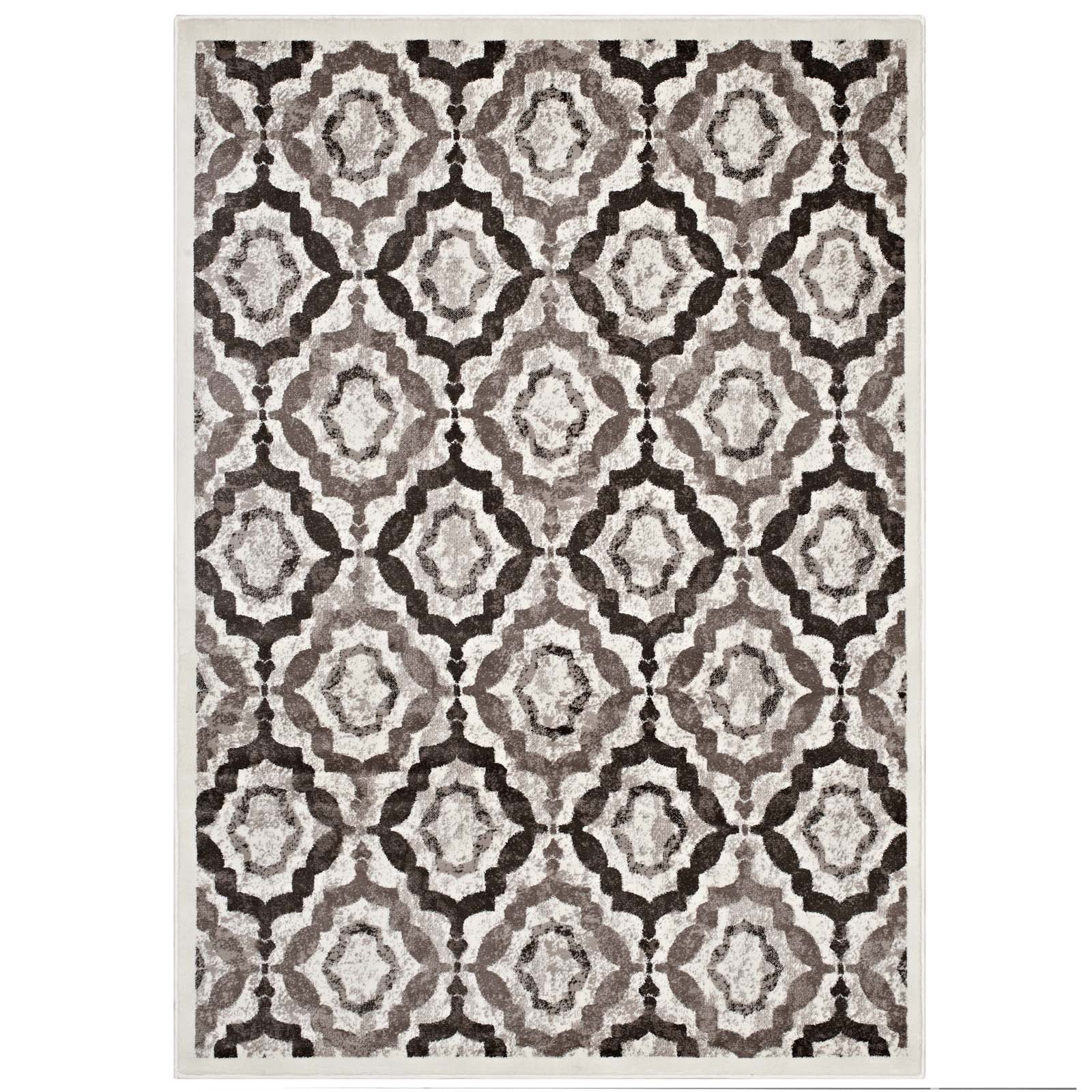 Kalinda Rustic Vintage Moroccan Trellis Area Rug - R-1128C-810