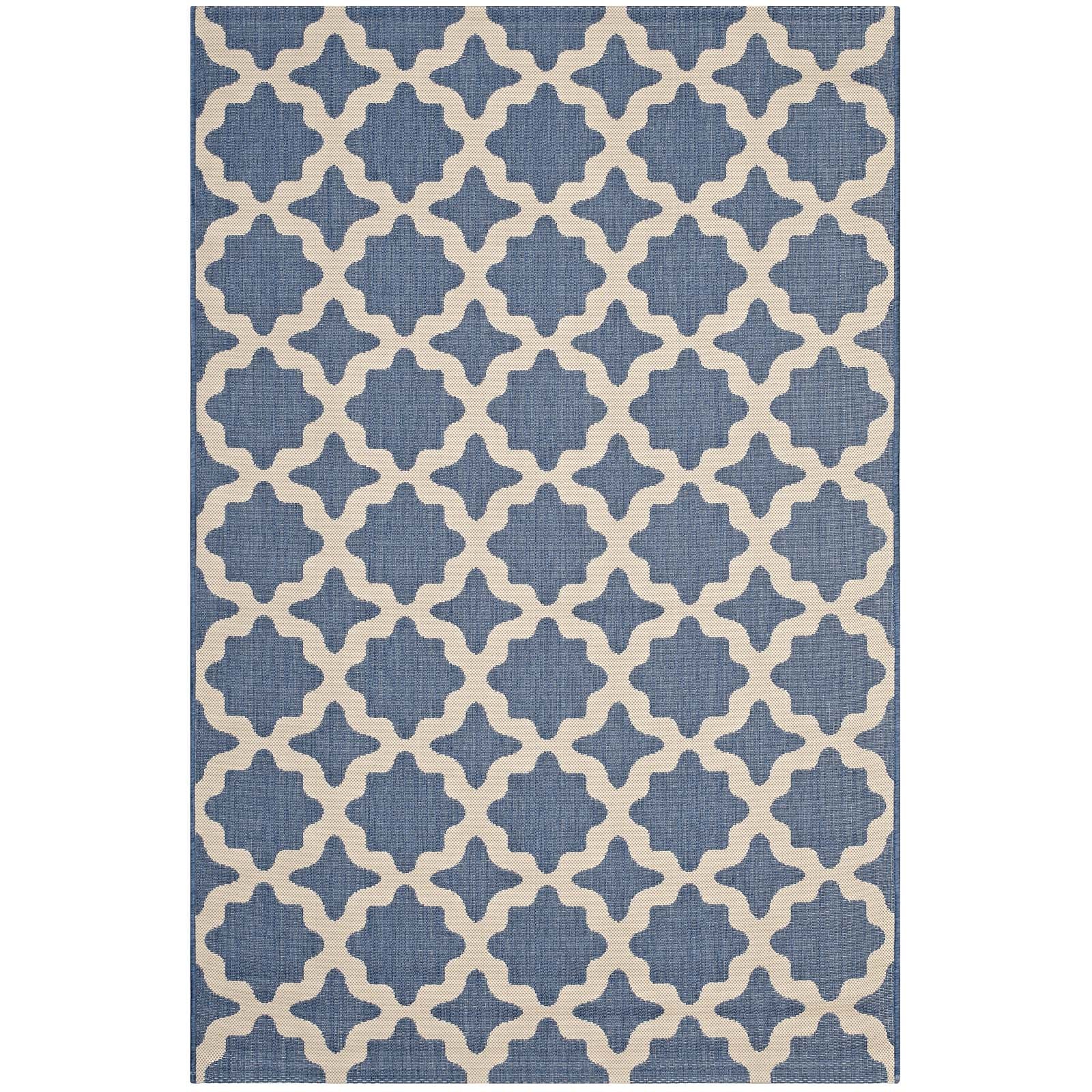 Cerelia Moroccan Trellis Indoor and Outdoor Area Rug - R-1139C-58