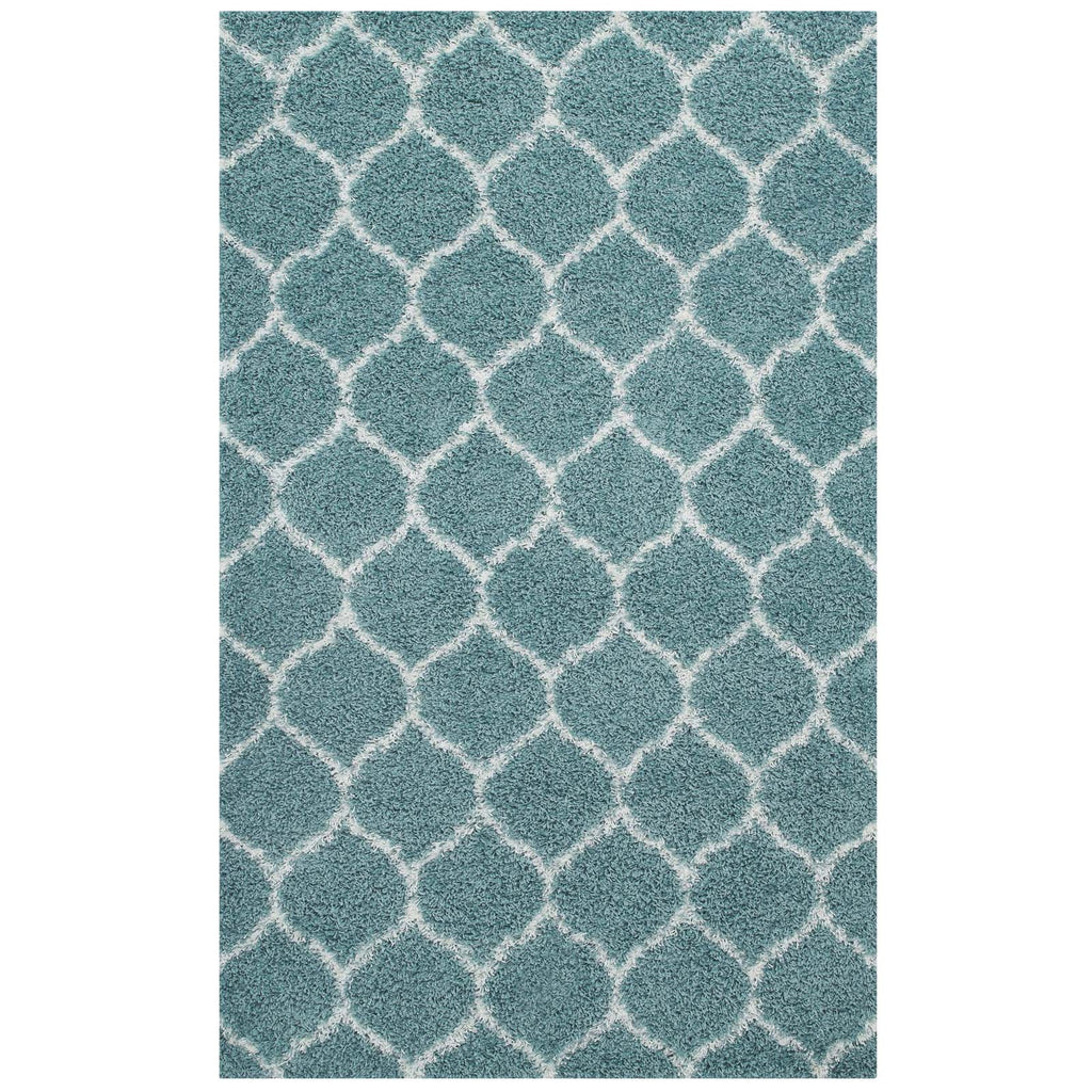 Solvea Moroccan Trellis Shag Area Rug - R-1143E-810