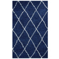 Toryn Diamond Lattice Shag Area Rug - R-1144A-58