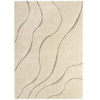 Jubilant Abound Abstract Swirl Shag Area Rug