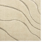 Jubilant Abound Abstract Swirl Shag Area Rug