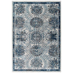 Entourage Kensie Distressed Floral Moroccan Trellis Area Rug