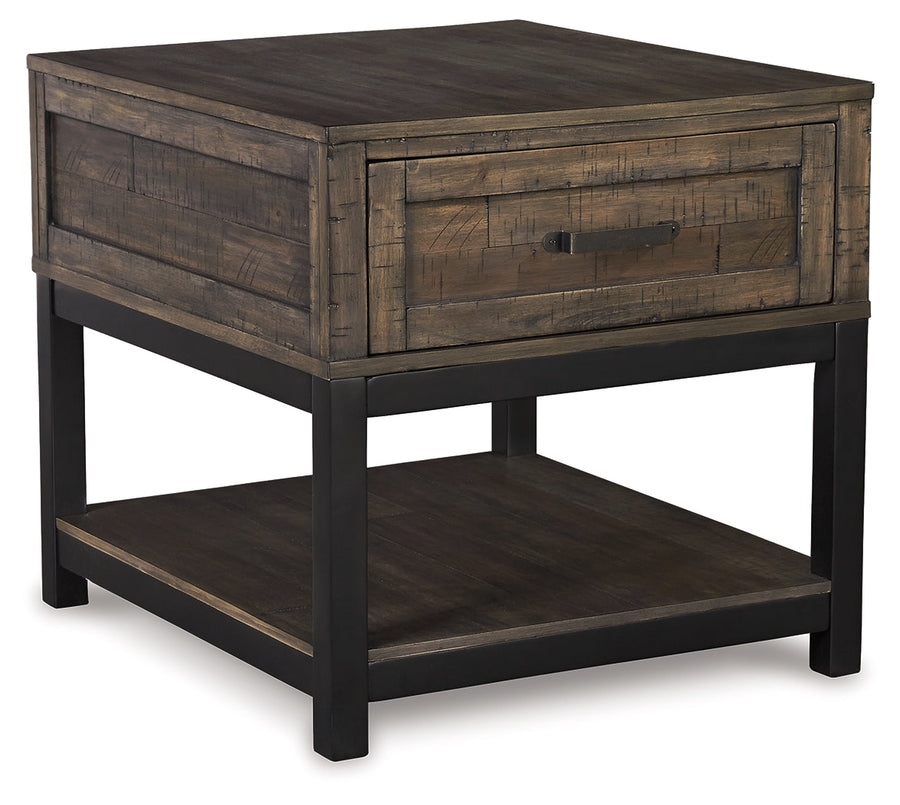 Johurst Grayish Brown — End table only