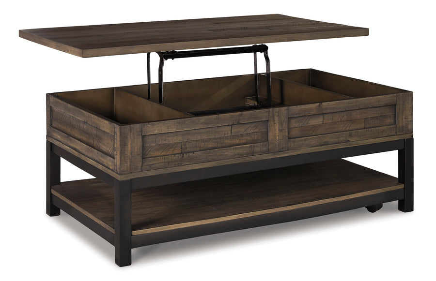 Johurst Grayish Brown — Coffee table only
