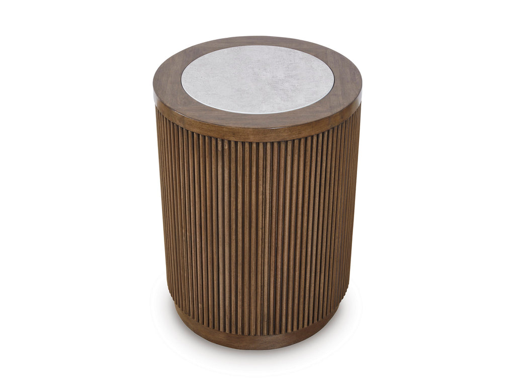 Hadonna Brown End and Coffee Tables