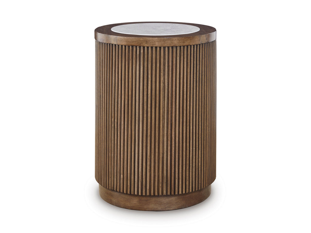 Hadonna Brown End and Coffee Tables