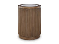 Hadonna Brown End and Coffee Tables