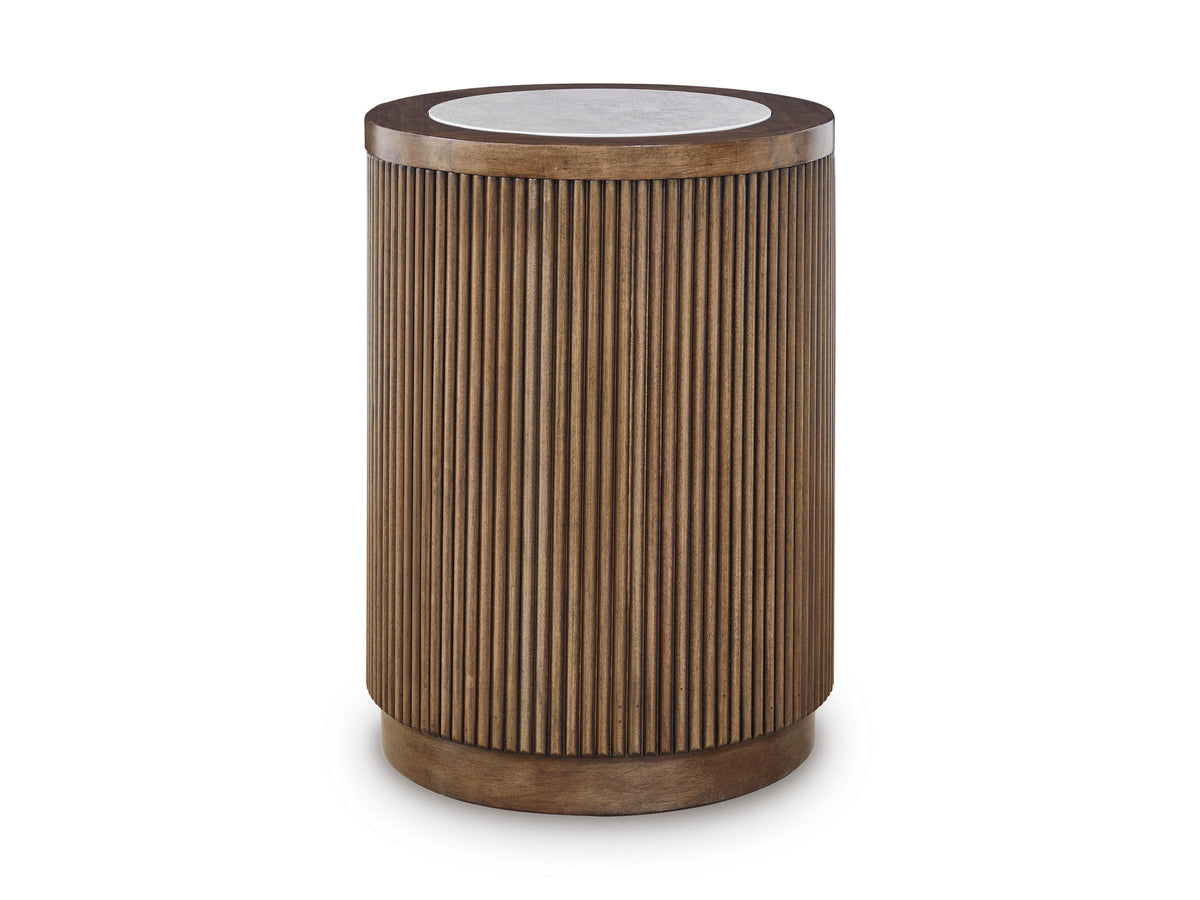 Hadonna Brown End and Coffee Tables