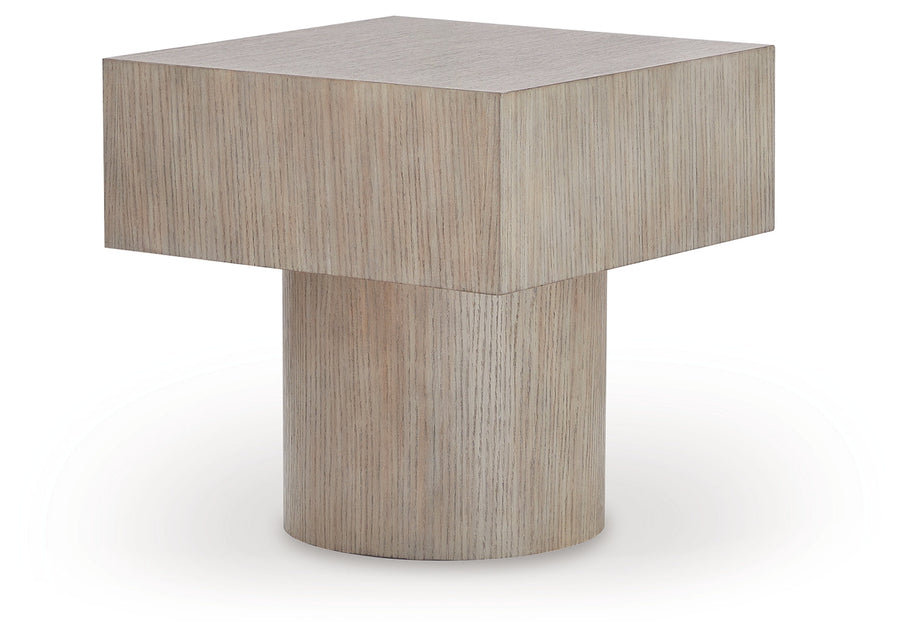 Jorielyn Light Grayish Brown — End table only