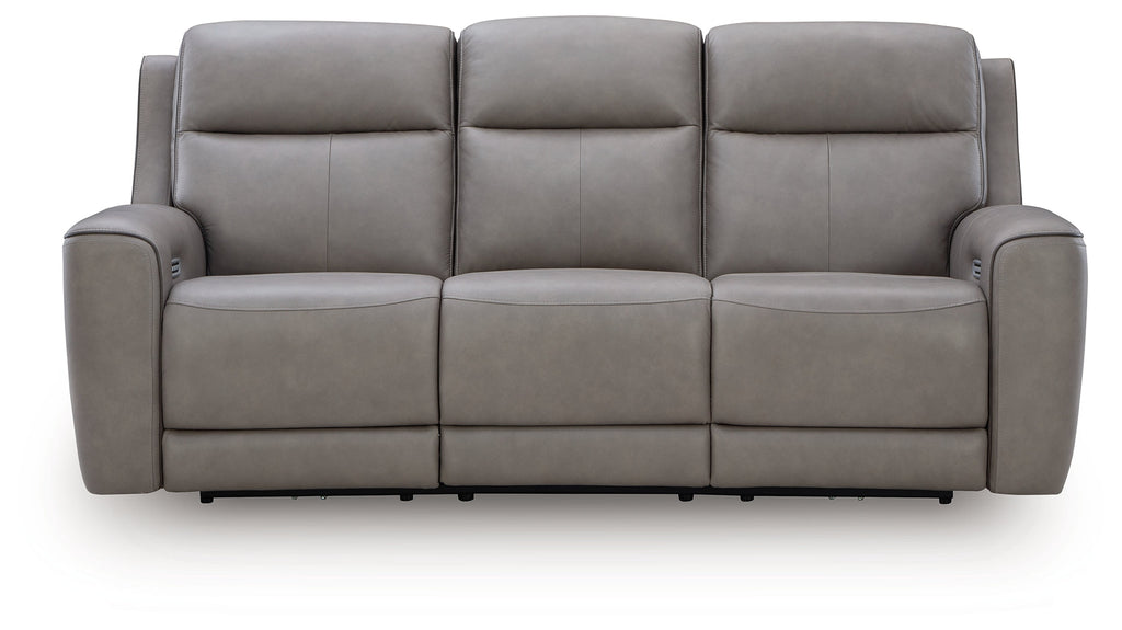 Lumira — PCU1090015 — PWR REC Sofa with ADJ Headrest / Coin — original white product photo