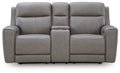 Lumira — PCU1090018 — PWR REC Loveseat/CON/ADJ HDRST / Coin — original white product photo