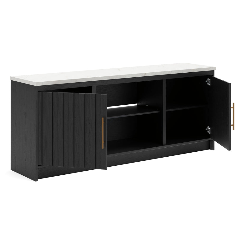 ASW2616-468 Cadmori – XL TV Stand w/Fireplace Option