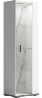 ESF Furniture - Carrara 1 Door China Right - CARRARA1VITRINERIGHT