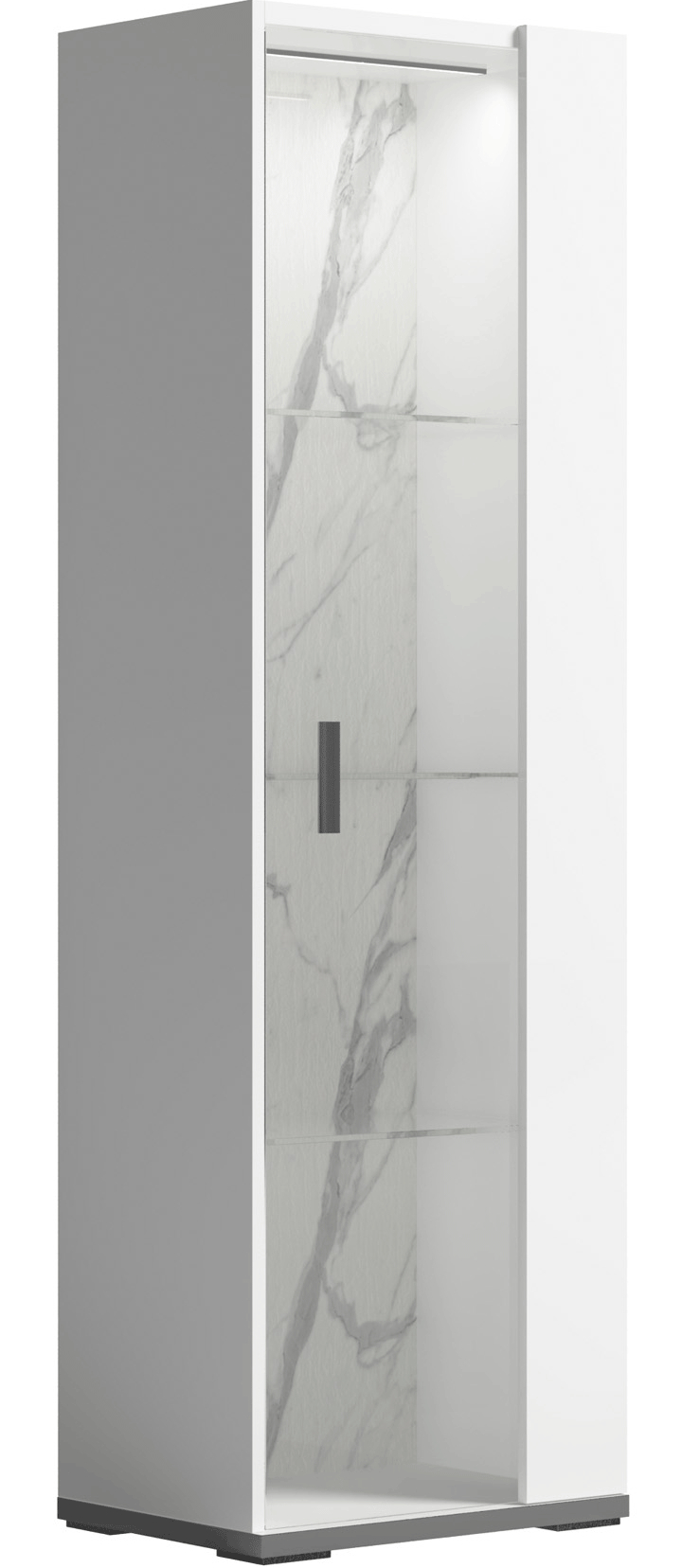 ESF Furniture - Carrara 1 Door China Right - CARRARA1VITRINERIGHT