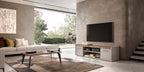 ESF Furniture - Nora Entertainment Center in High Gloss Lacquer - NORA-ENT