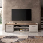 ESF Furniture - Nora Entertainment Center in High Gloss Lacquer - NORA-ENT