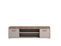 ESF Furniture - Nora Entertainment Center in High Gloss Lacquer - NORA-ENT