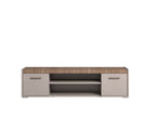 ESF Furniture - Nora Entertainment Center in High Gloss Lacquer - NORA-ENT
