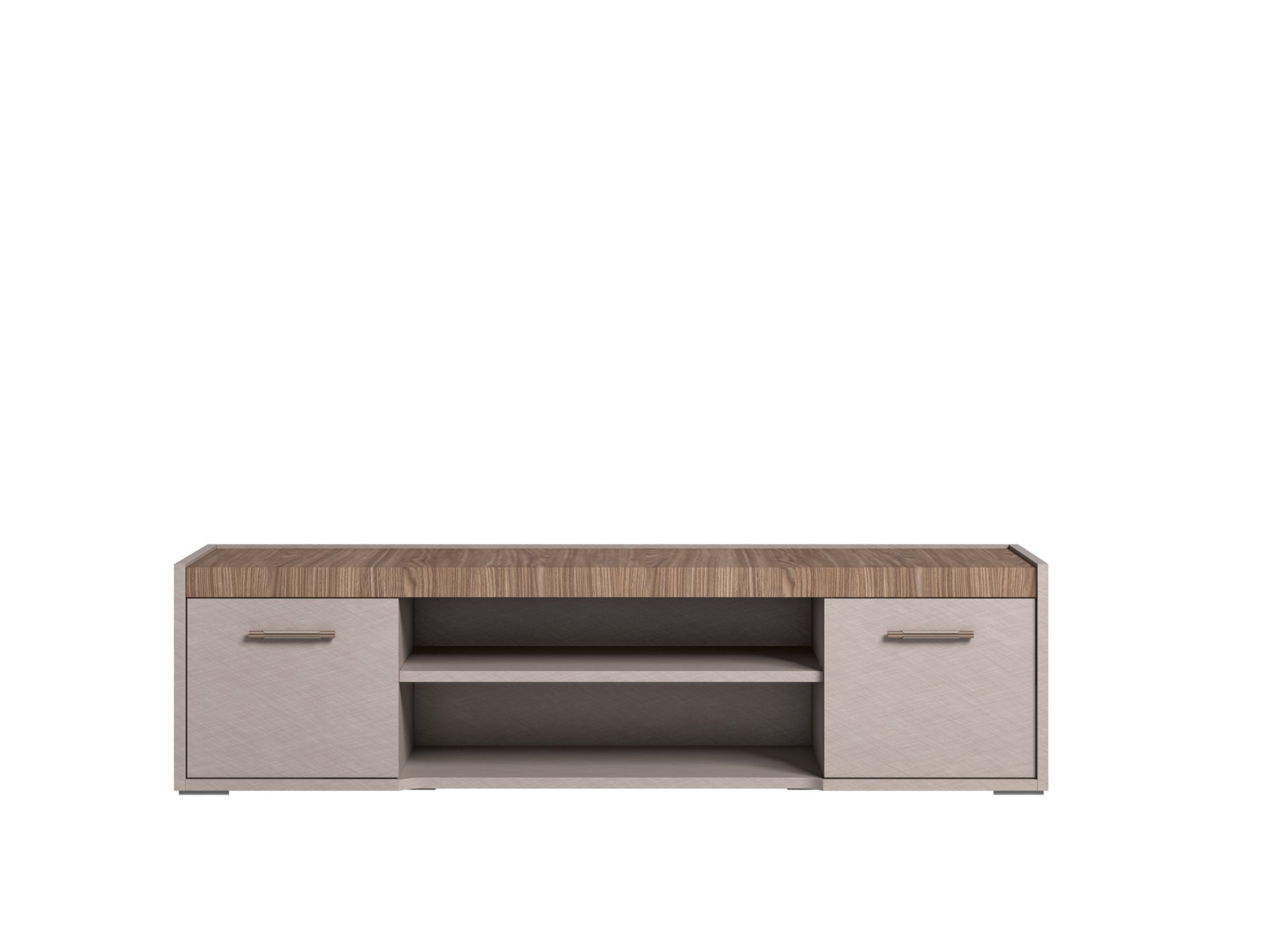 ESF Furniture - Nora Entertainment Center in High Gloss Lacquer - NORA-ENT