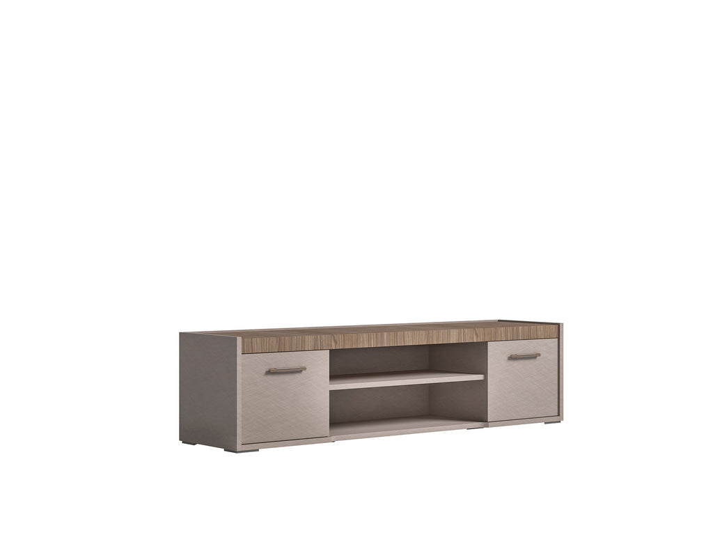ESF Furniture - Nora Entertainment Center in High Gloss Lacquer - NORA-ENT