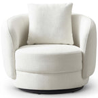 Dylan Gold Boucle Lounge Chair