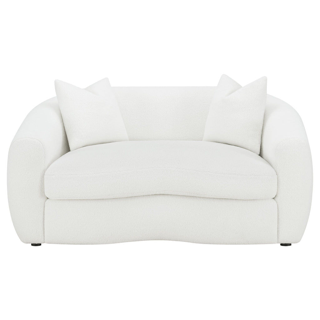 Isabella Fabric Upholstered Loveseat Sand