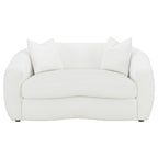 Isabella Fabric Upholstered Loveseat Sand