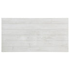 Payne Wood Coffee Table with Shelf Distressed Brown