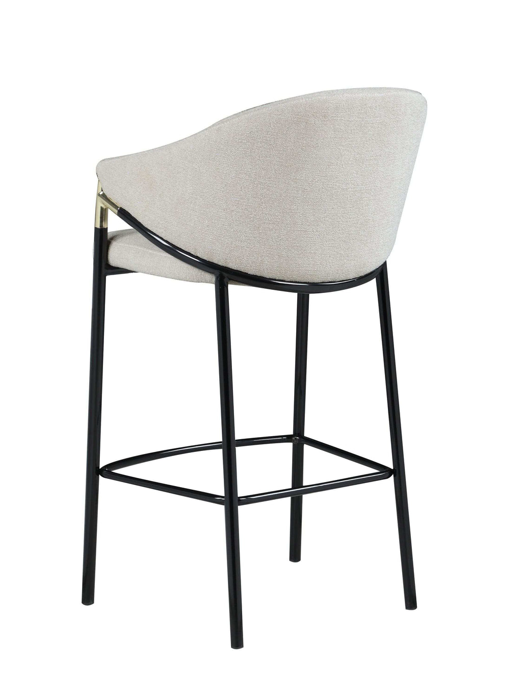 Chadwick Fabric Upholstered Bar Chair Beige (Set of 2)