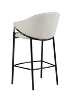 Chadwick Fabric Upholstered Bar Chair Beige (Set of 2)