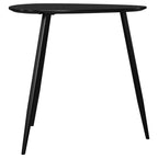 Odessa Triangular Solid Wood Coffee Table Black