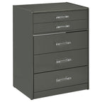 Danbury 3-drawer Makeup Vanity & Stool Set White High Gloss