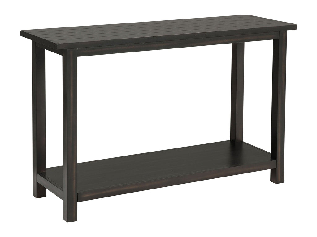 Payne Wood Entryway Sofa Console Table Java