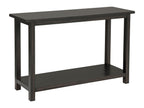 Payne Wood Entryway Sofa Console Table Java