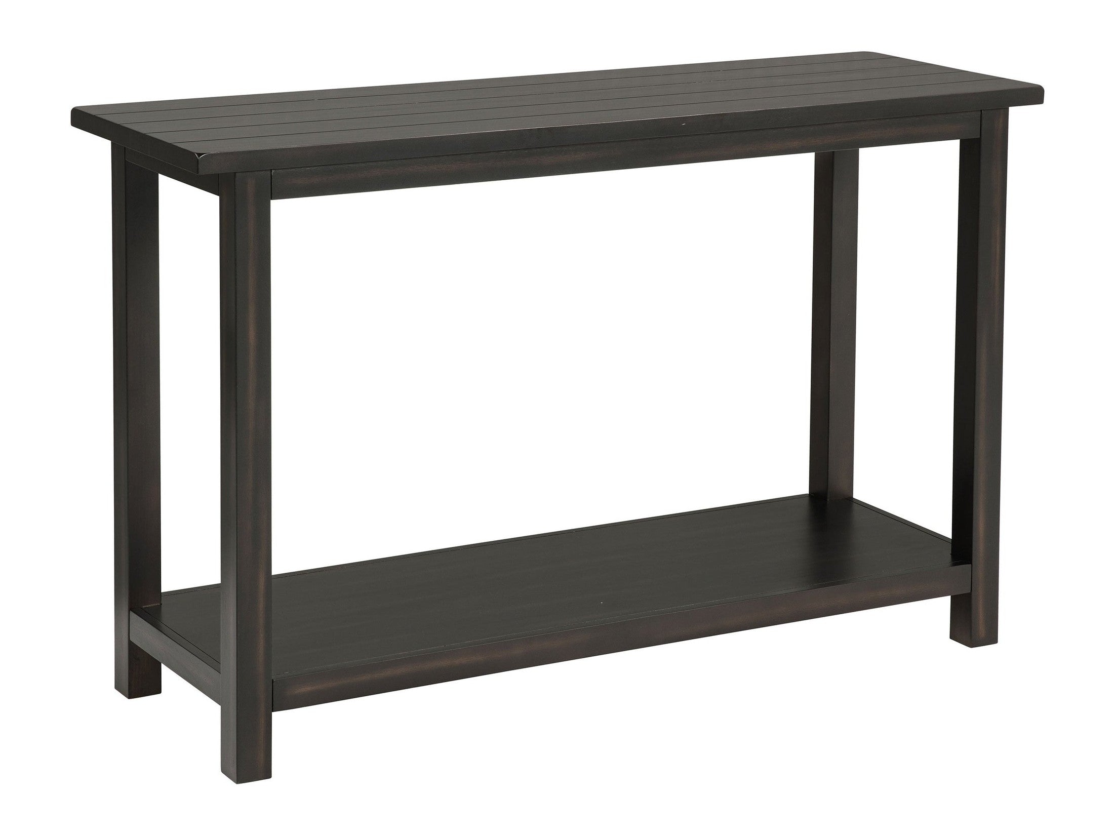 Payne Wood Entryway Sofa Console Table Java
