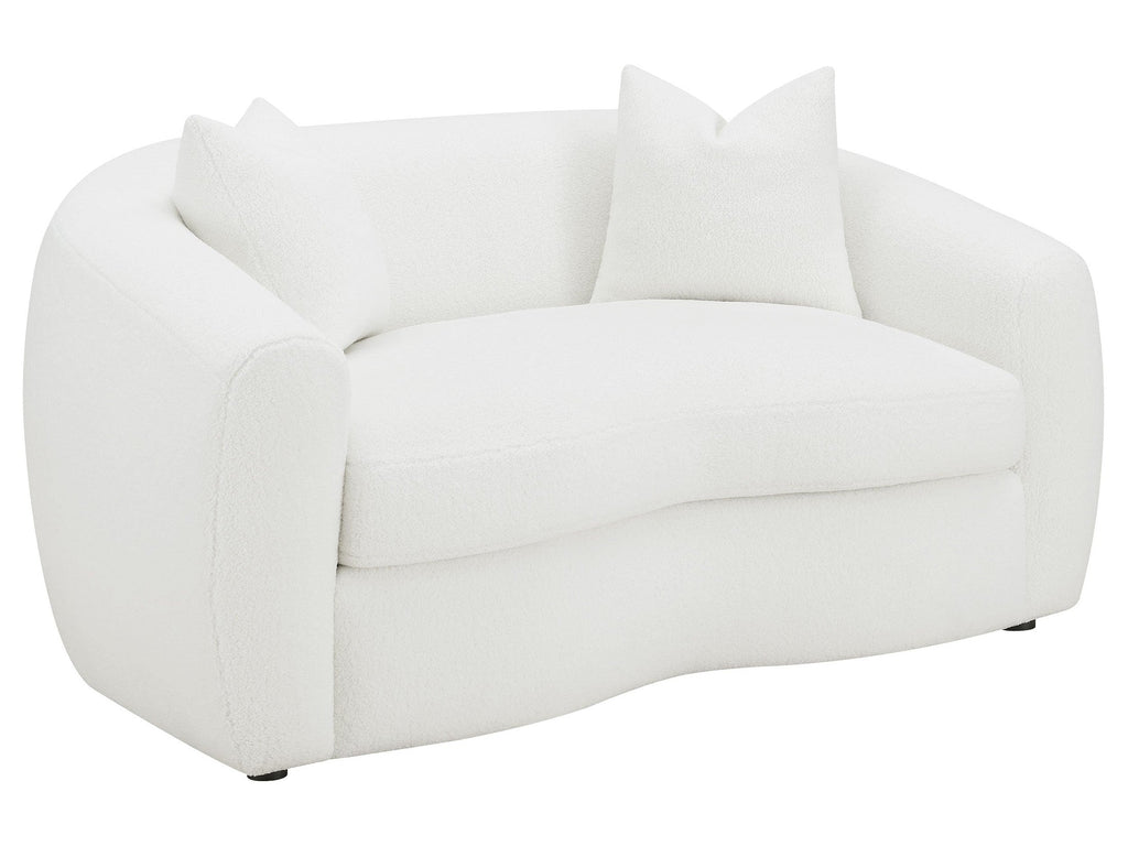Isabella Fabric Upholstered Loveseat Sand