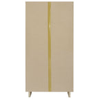Dalton 65-inch 6-shelf Bookcase White and Distressed Pine